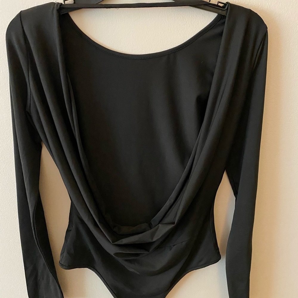 Open back bodysuit